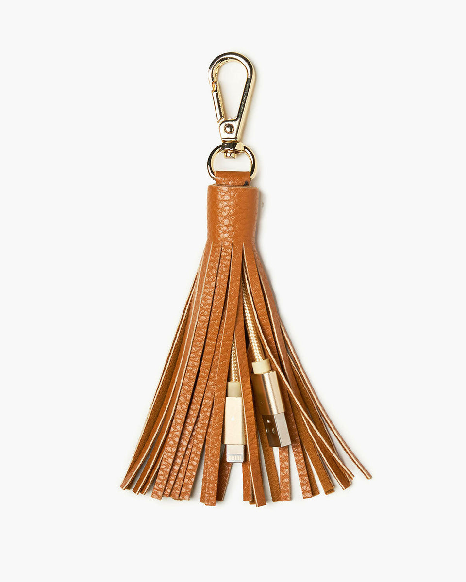 Tassel Lightning Charging Keychain - Susan Faris– Susan Faris