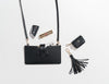 emilee crossbody Black with accessories